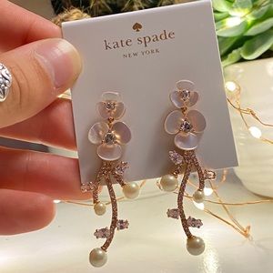 Kate Spade Disco Pansy Statement Earrings